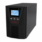 Онлайн ИБП ДКС серии Small Tower, 1000 ВА/900 Вт, 1/1, 2xSchuko, EPO, USB, RS-232, RJ45, без АКБ, 7 Ач