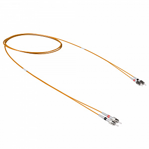 Оптический коммутационный шнур Duplex ST-UPC/ST-UPC, 50/125 OM2, 3 м