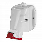 Розетка настенная с безвинтовыми клеммами IP44 32A 3P+E 400В
