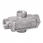 Коробка ответвительная алюминиевая, 4 ввода, М50х1,5 ,IP55, 171х96х71мм