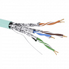 Кабель CAT 6А, U/FTP, нг(А)-HF, бухта 500м, аква