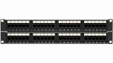 Патч-панель 19",2U,CAT5E, 48 портов RJ45, неэкранированная