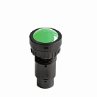 Индикатор сферический, винт. подкл., уст.размер 22/30, круг., LL, зел., 24В,