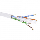 Кабель CAT 6, U/UTP, Hг(A)-LSLTx, бухта 305м, белый