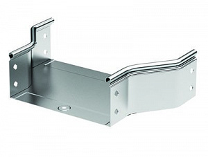 Переходник RRC симметричный 150/100  H50 в комплекте с крепежными элементами и соединительными пластинами, необходимыми длямонтажа, горячеоцинкованный