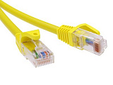Патч-корд неэкранированный CAT5E U/UTP 4х2, LSZH, желтый, 7.0м