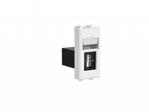 USB 3.0 розетка модульная, тип А-А, "Avanti", "Белое облако", 1 модуль