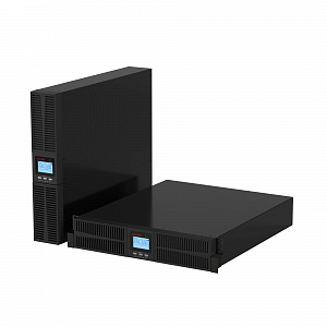 Онлайн ИБП ДКС серии Trio TM, 10 кВА/10 кВт, 3/1, EPO, USB, RS-232, клеммная колодка, 6 А, без АКБ, 9 Ач