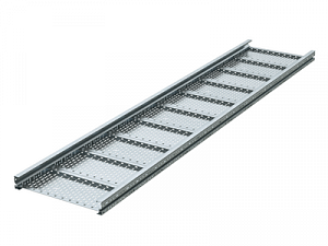 Лоток листовой 80х700, лонжерон 2 мм, L 3 м