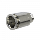 Муфта труба-коробка д.16мм, IP66/IP67, М16х1,5, нержавеющая сталь AISI 316L