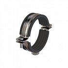 Хомут для средних нагрузок 1-1/4", c изоляцией