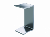 Держатель крышки H=50, INOX 316L