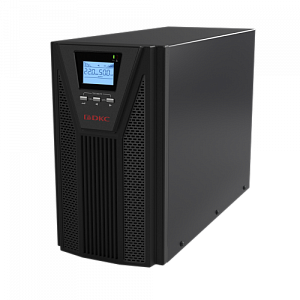 Онлайн ИБП ДКС серии Small Tower, 3000 ВА/2700 Вт, 1/1, 4xSchuko, EPO, USB, RS-232, RJ45, 8x7Ач