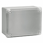 Коробка ответвит. с гладкими стенками и матовой крышкой, IP56,120х80х50мм