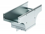 Ответвитель TDSA Т-обр. вертикальный 200/300 в комплекте с крепежнымиэлементами и соединительными пластинами, необходимыми для монтажа, цинк-ламельный