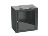 Навесной 19" IT-корпус ДКС серии STI 20U, 1000х600х400, дверь с закаленным стеклом, RAL9005