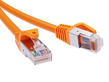 Патч-корд экранированный CAT6A F/UTP 4х2, LSZH, оранжевый, 7.0м
