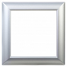 Рамка-суппорт "Avanti" для "In-liner Front", серебристый металлик, 2модуля