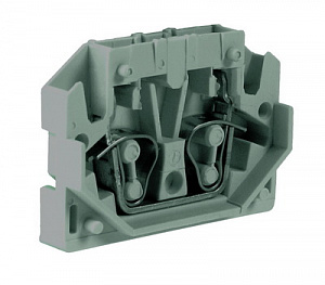 HP.2(Ex)i, мини зажим, проходной 2,5 кв.мм синий