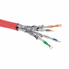 Кабель CAT 6A, U/UTP Application, нг(А)-FRHF, бухта 500м, красный