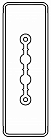 Секция прямая шинопровод 3+0 то L=3000мм, Cu, 2P, 40A