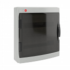 Щиток настен. с дверцей 36(2х18) мод., IP 65, серый