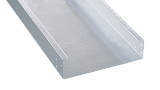 Неперфорированный лоток 100х450x3000, 2 мм, AISI 304