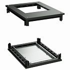 Крыша с фланцем и основание для напольных 19" IT-корпусов ДКС серии CQE 600 x 800, RAL9005