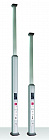 Телескопическая алюминиевая колонна, 2.7 - 4.2м, цвет темно-серебристый металлик