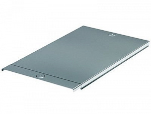 Крышка на лоток с заземлением  осн.400 L3000 толщ. 1,2 мм, горячеоцинкованная