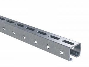C-профиль 51х40х4 L3000, INOX 304